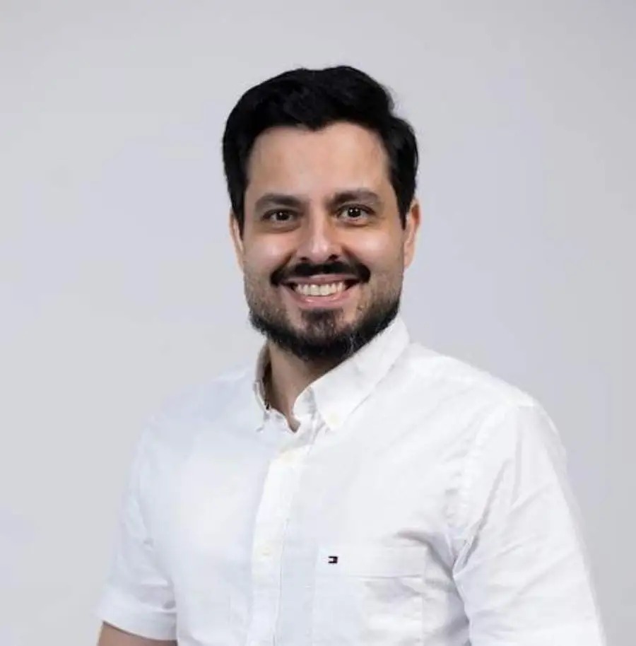 Delegado Tayah durante a oficialização de sua candidatura a deputado federal